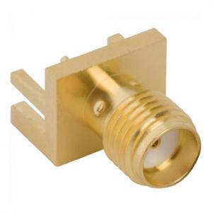 RF Connector SMA PCB End Launch (Jack, Female)  L14.3mm   L17.4mm